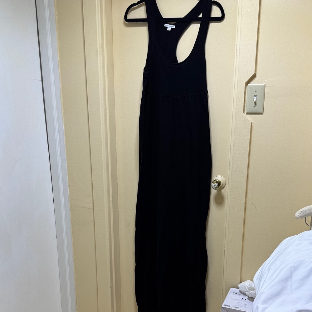 James Perse Elegant Black Maxi Dress